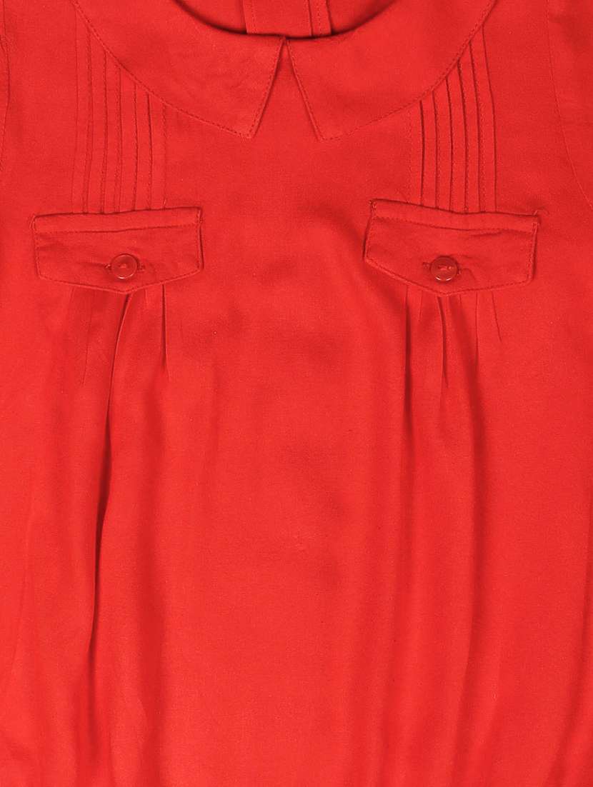 boys red solid rompers - 19313270 -  Standard Image - 2