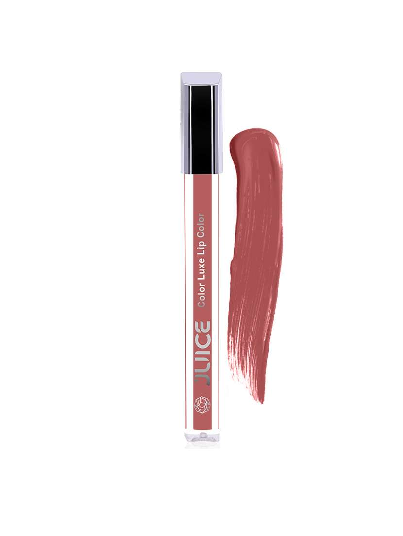 juice | gloss color luxe lipcolor | hd shine with goodness of bio retinol, moisturising lock technology, spf 15 (coral nude g06)