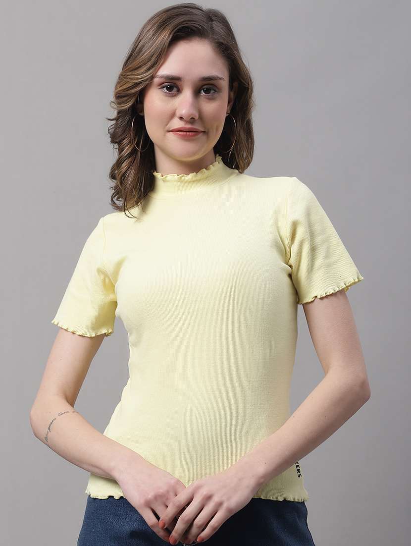women's straight turtle neck top - 19313757 - Zoom Image - 0