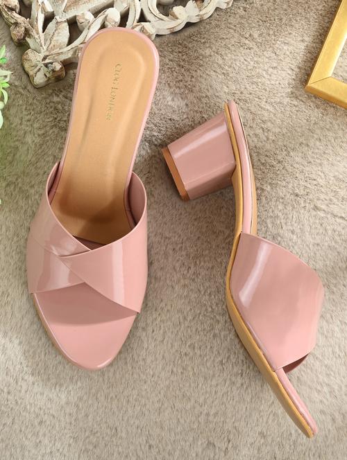 women slip on block heel - 19313863 -  Standard Image - 0