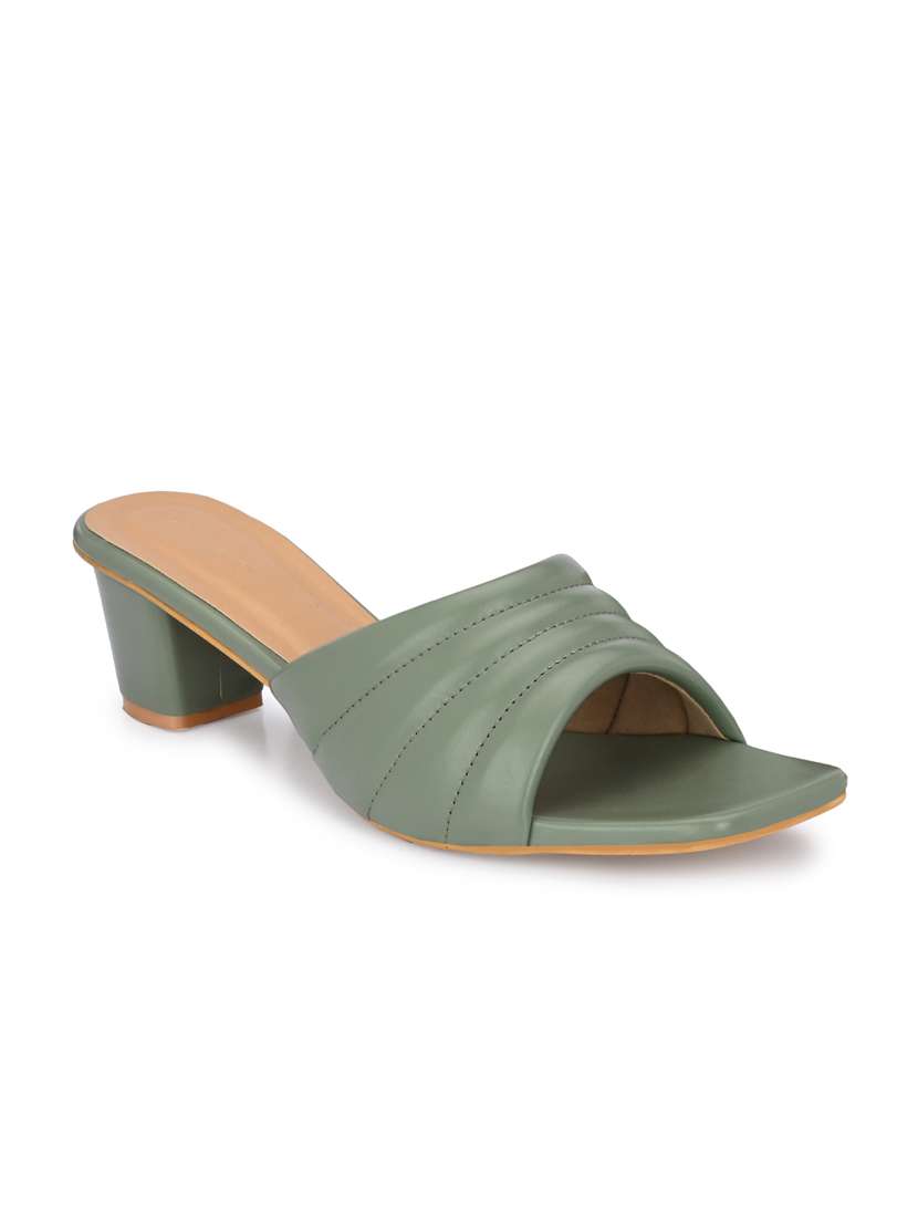 women slip on block heel - 19313865 -  Standard Image - 2