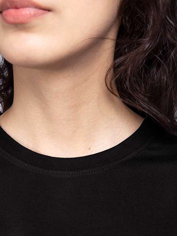 women's plain crew neck t-shirt - 19325312 -  Standard Image - 2