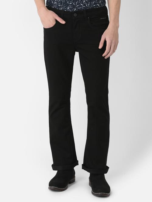 mens bootcut plain jeans - 19326060 - Standard Image - 0