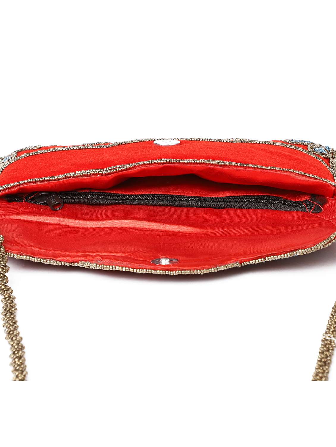 red velvet ethnic clutch - 19328879 -  Standard Image - 2