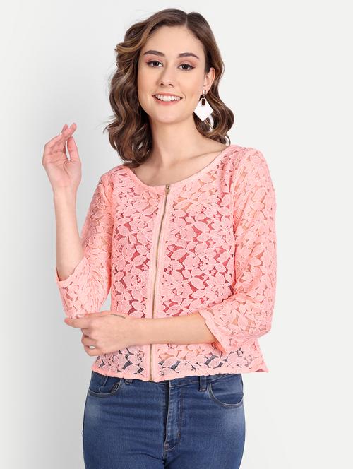 women's straight round neck top - 19329161 -  Standard Image - 0