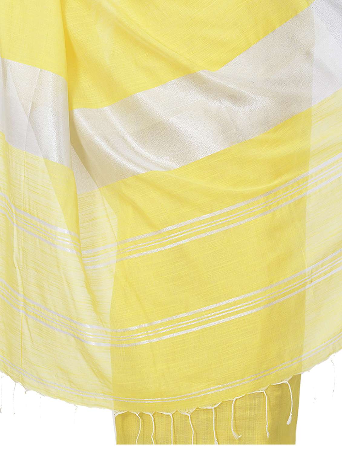 women's bordered yellow colored saree - 19329205 - Standard Image - 2