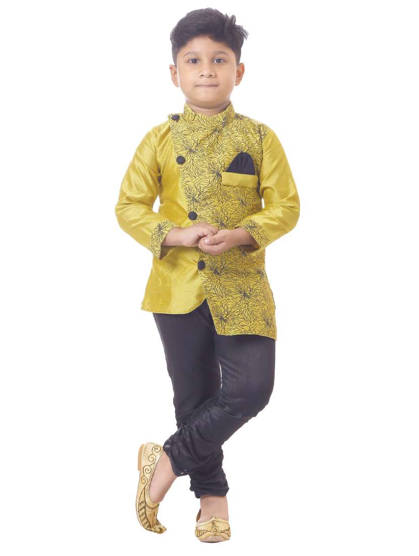 boy printed kurta set