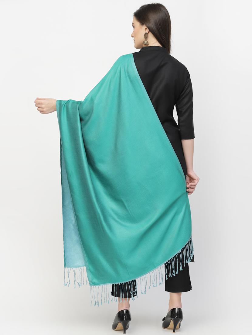 women's solid print stole - 19330217 - Standard Image - 2