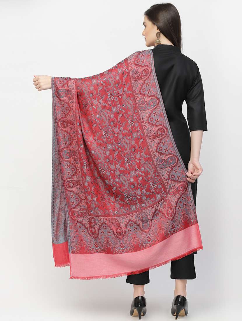 women's paisley print stole - 19330218 - Standard Image - 2
