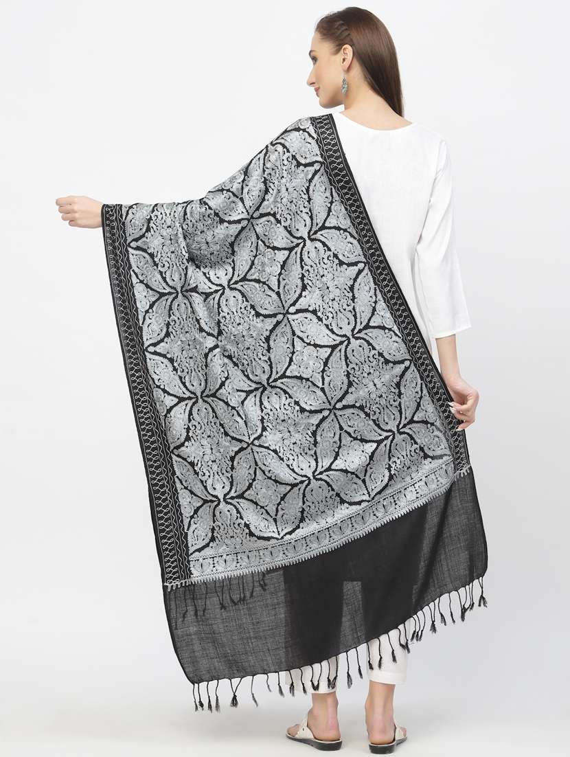 women's printed print stole - 19330220 - Standard Image - 2