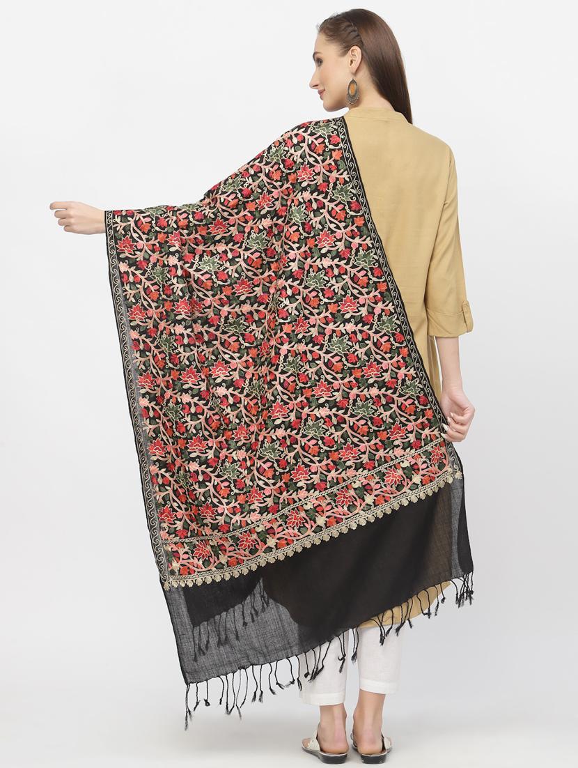 women's floral print stole - 19330222 - Standard Image - 2