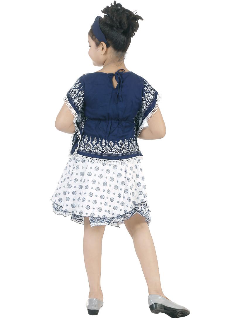 girls self design frock - 19330234 - Standard Image - 2