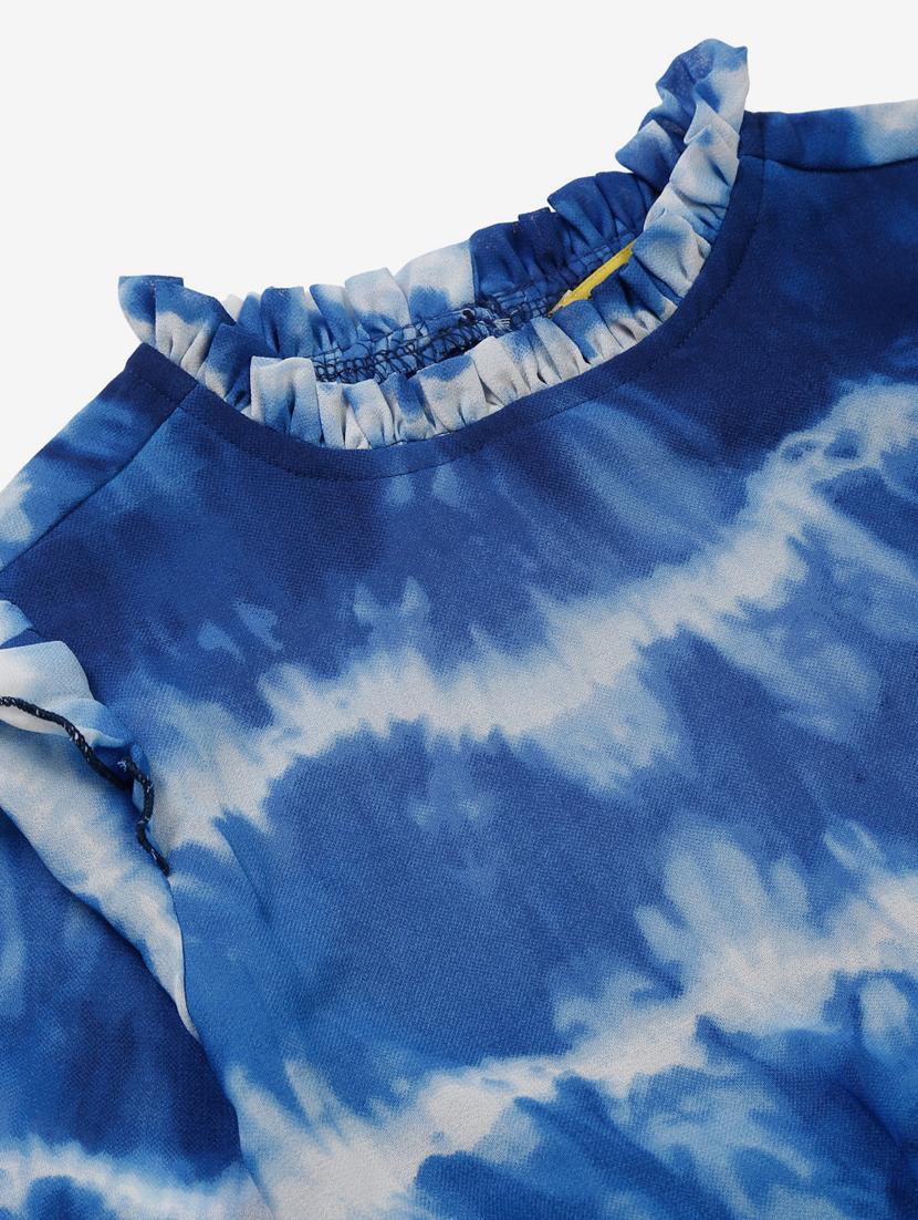 tie & dye polyester frock - 19330288 - Standard Image - 2