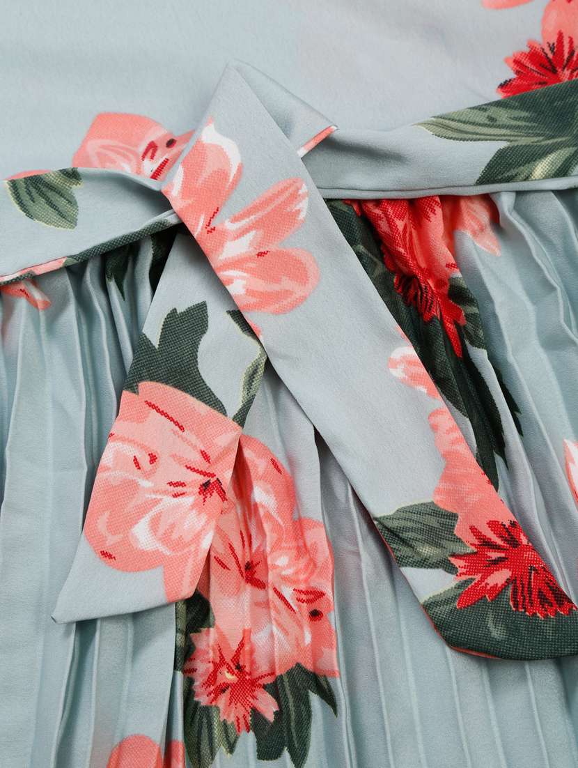 printed polyester frock - 19330296 -  Standard Image - 2