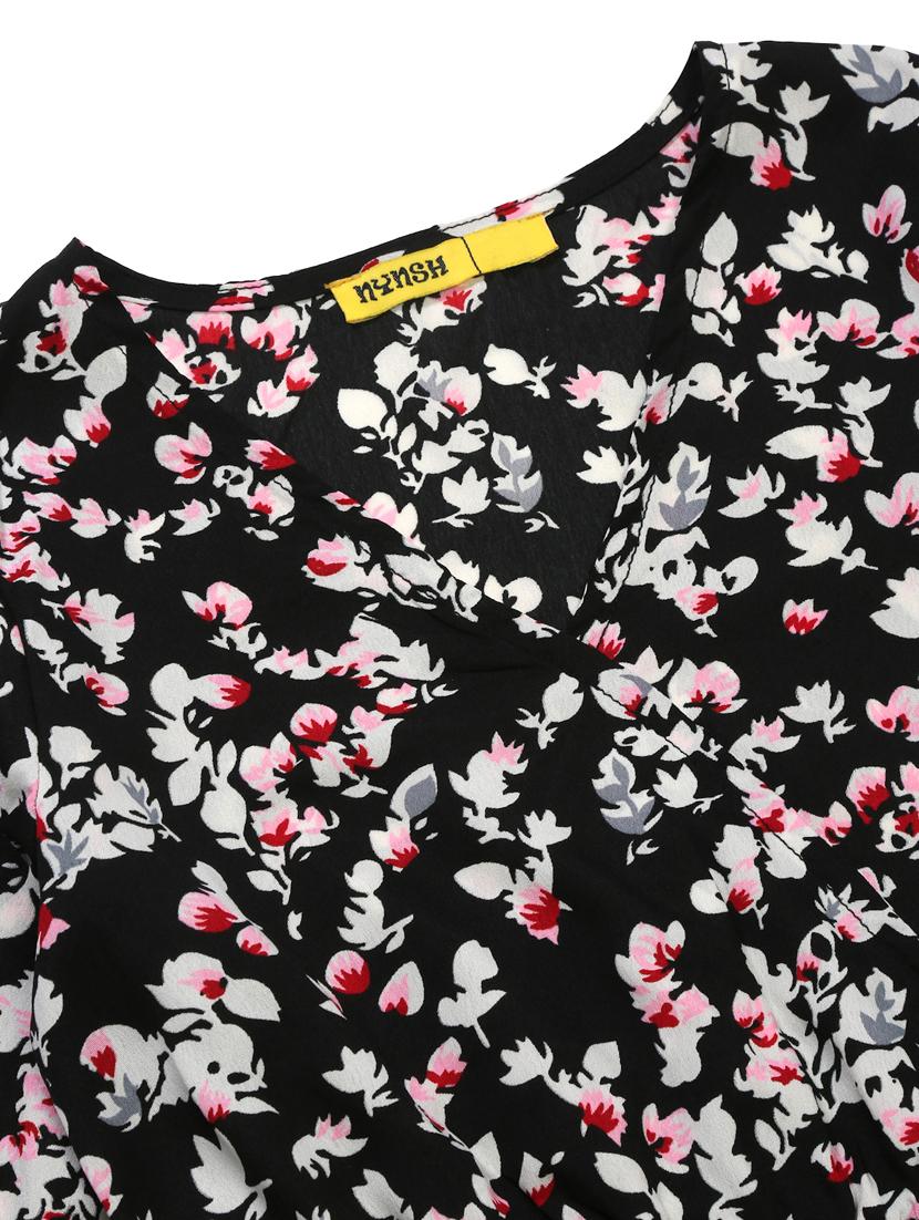 printed polyester frock - 19330299 - Standard Image - 2