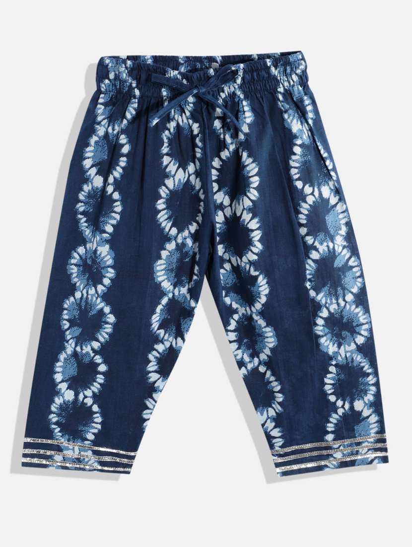 bandhani print kurta pant set - 19332985 -  Standard Image - 2