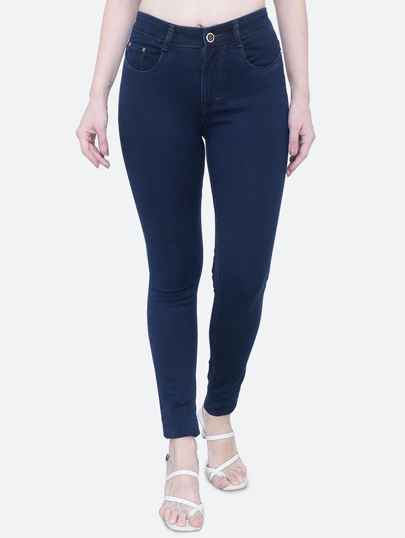 women's plain slim fit jeans - 19332993 -  Zoom Image - 0