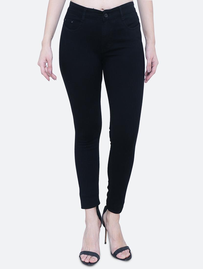 women's plain skinny fit jeans - 19332996 -  Zoom Image - 0