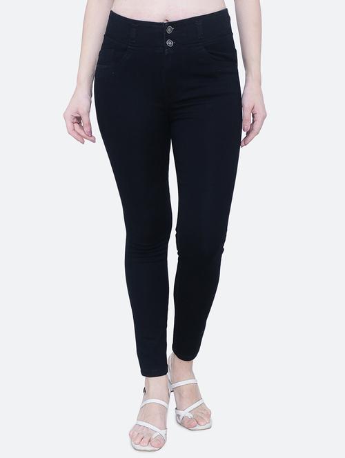 women's plain slim fit jeans - 19333003 -  Standard Image - 0