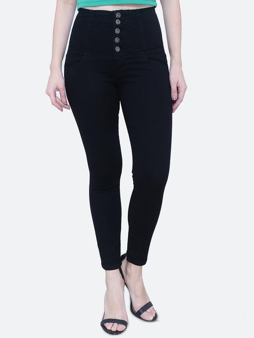 women's plain slim fit jeans - 19333004 - Standard Image - 0