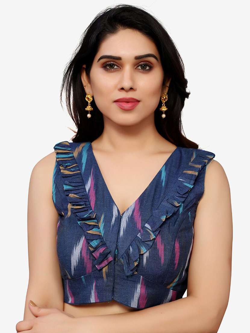 printed regular blouse