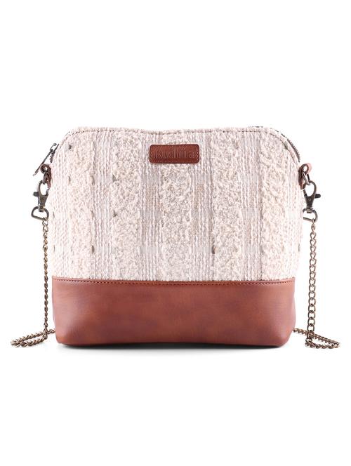blue cotton sling bag - 19335170 -  Standard Image - 0
