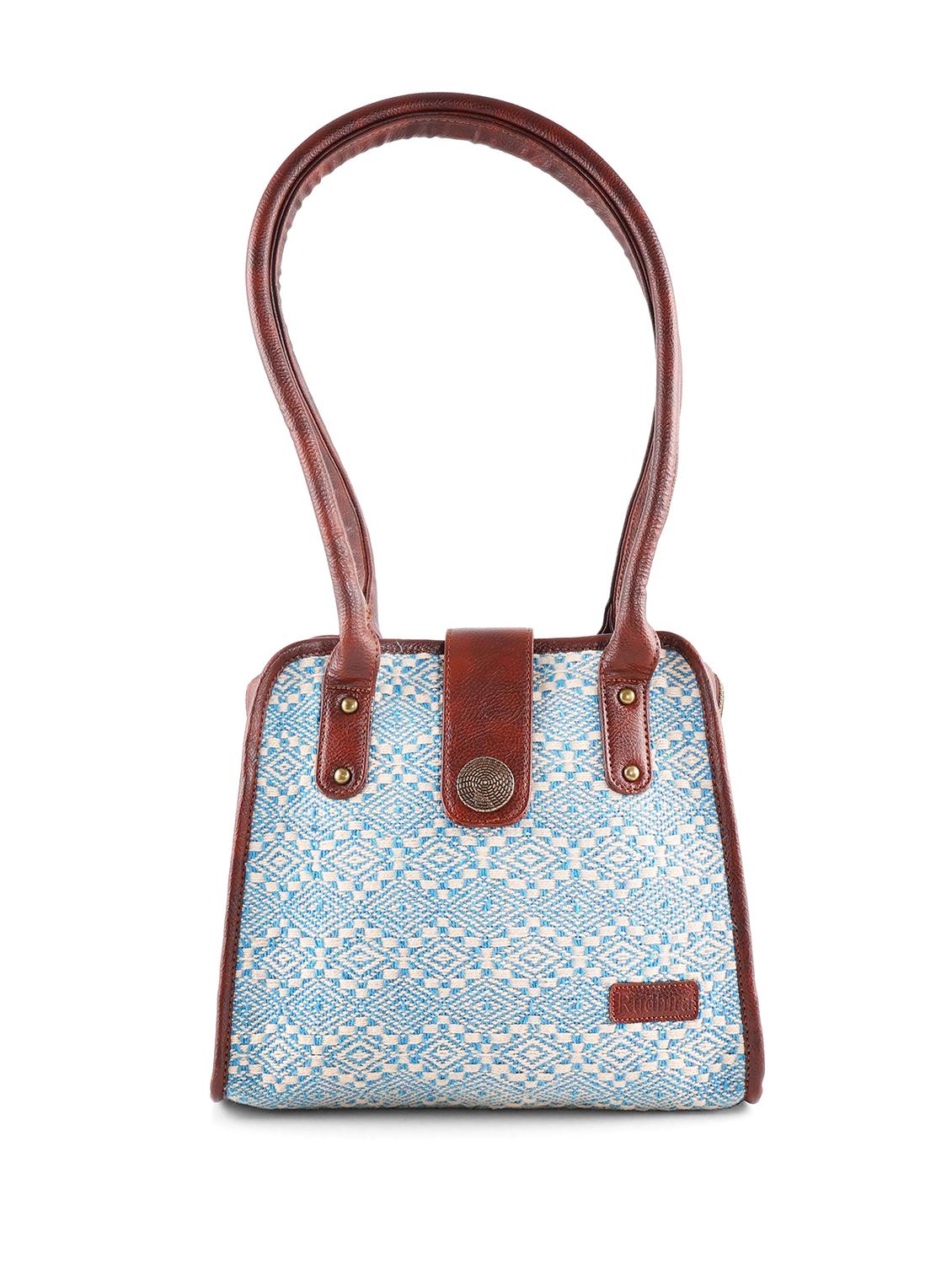 blue cotton sling bag - 19335171 - Zoom Image - 0