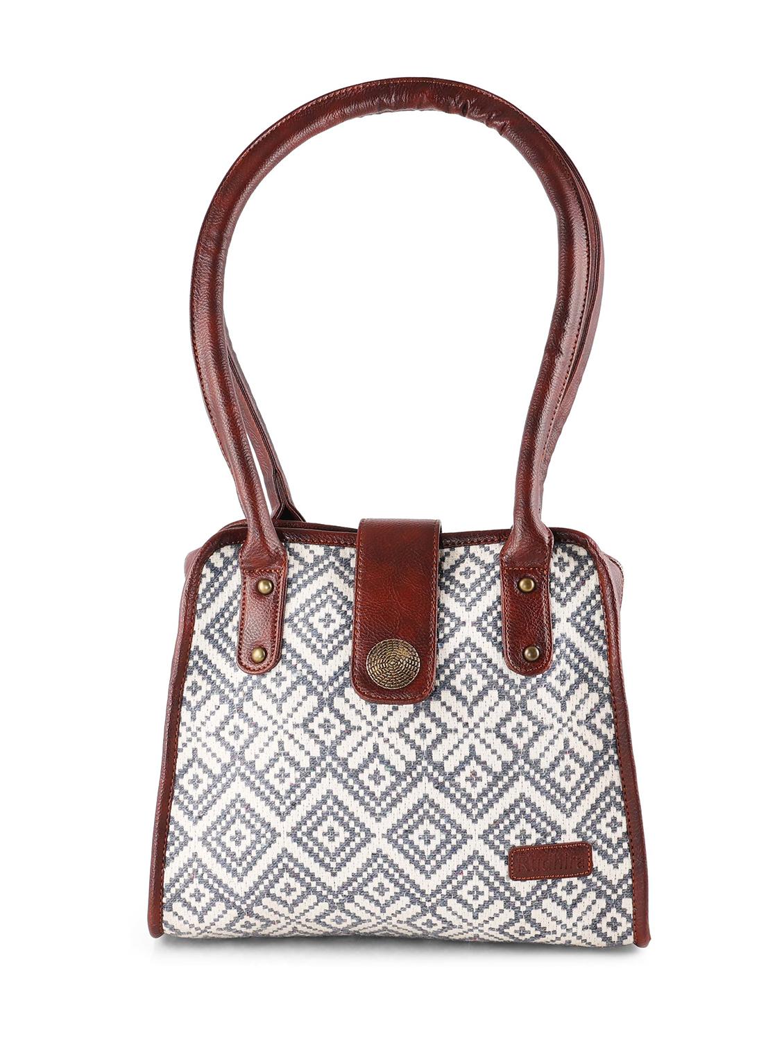 blue cotton sling bag - 19335177 -  Zoom Image - 0