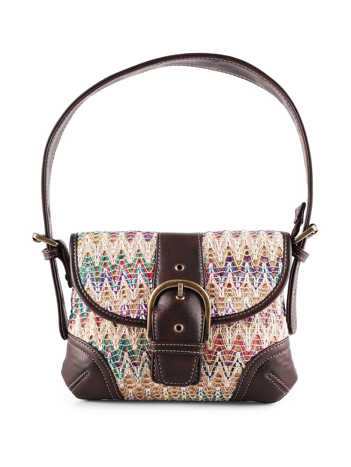 multi colored cotton sling bag - 19335182 -  Zoom Image - 0