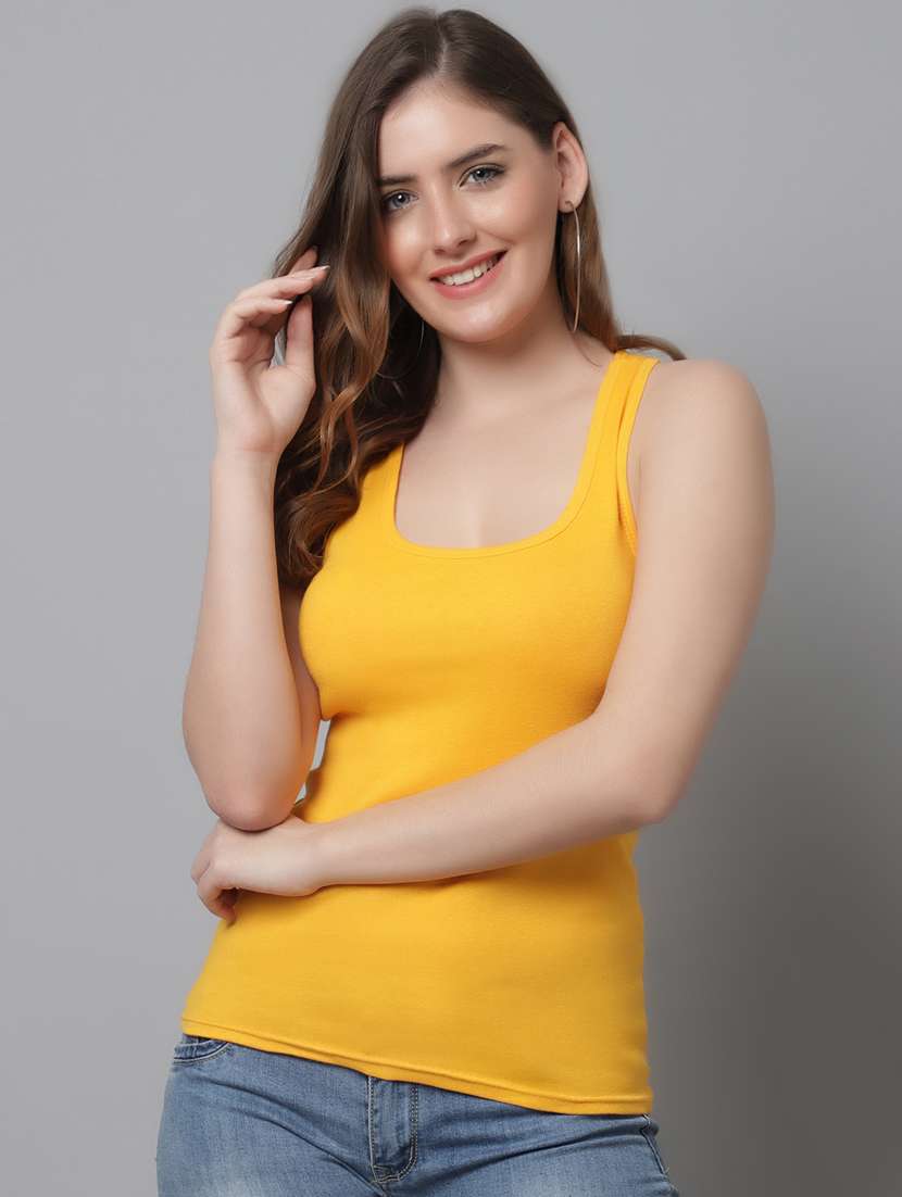 women's tank top round neck top