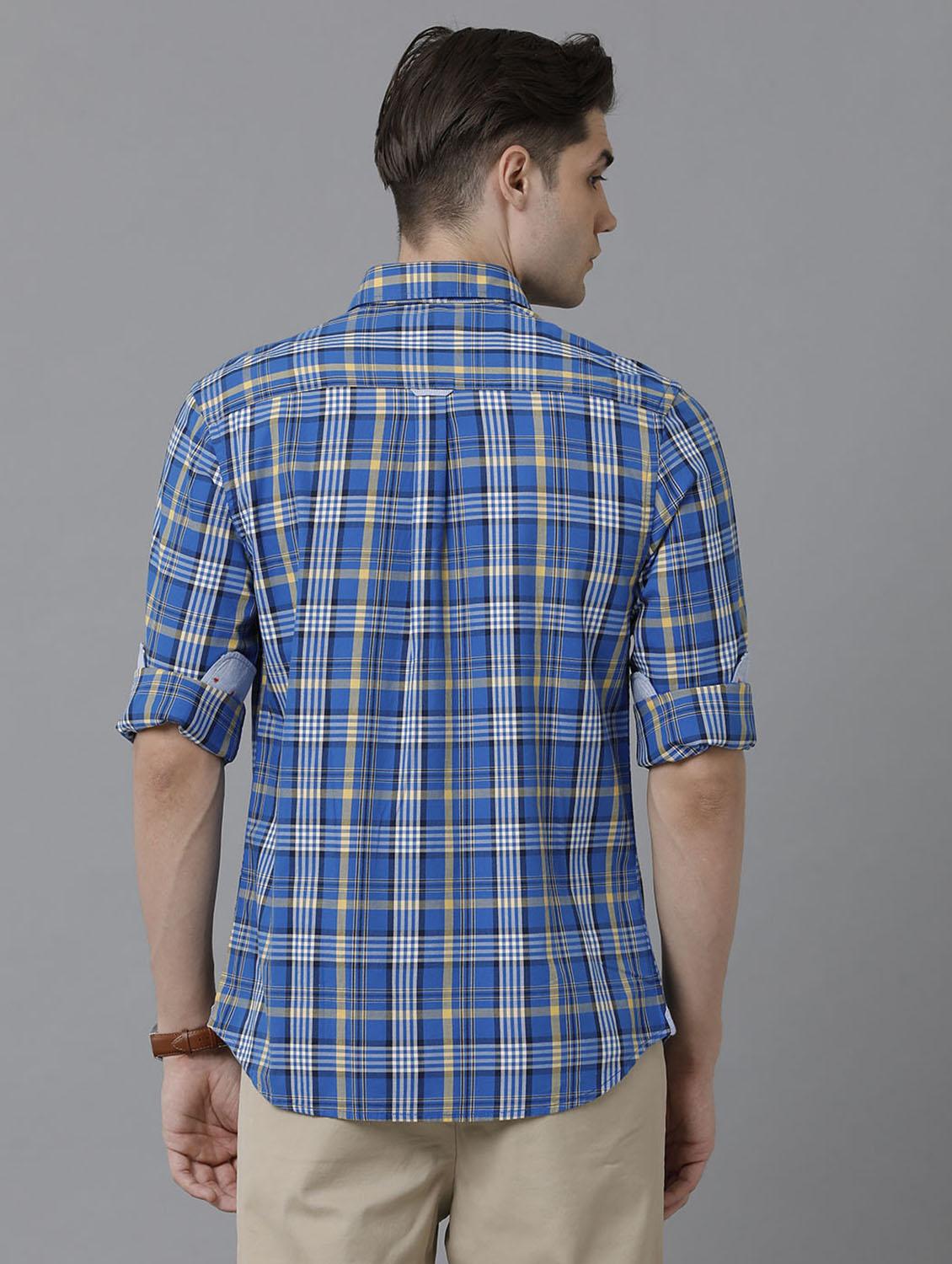 mens checks casual shirt - 19338861 - Standard Image - 2