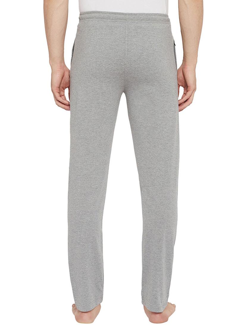 mid rise solid track pant - 19342270 - Standard Image - 2