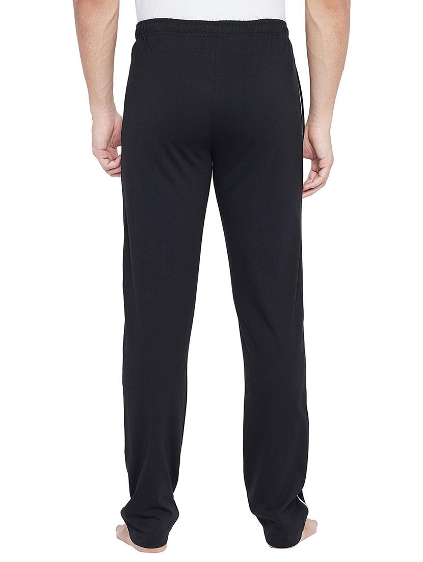 mid rise solid track pant - 19342286 - Standard Image - 2