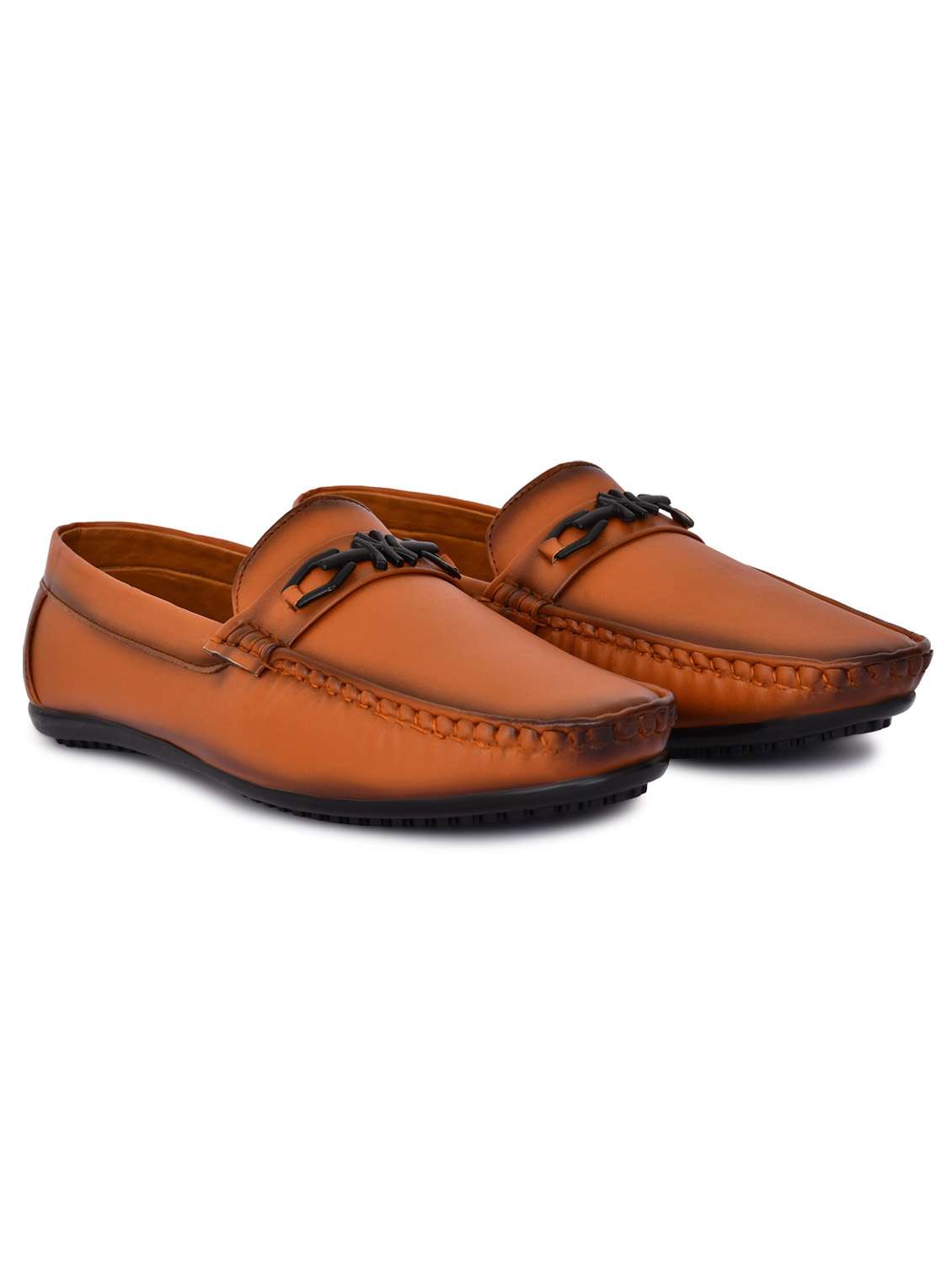 tan slip on loafer - 19345367 - Standard Image - 2