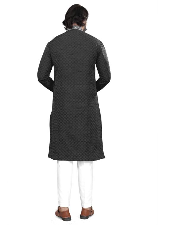 printed cotton kurta pyjama set - 19345511 - Standard Image - 2