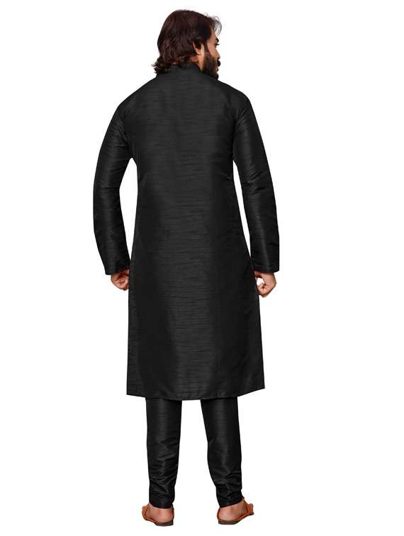 solids cotton kurta pyjama set - 19345565 -  Standard Image - 2