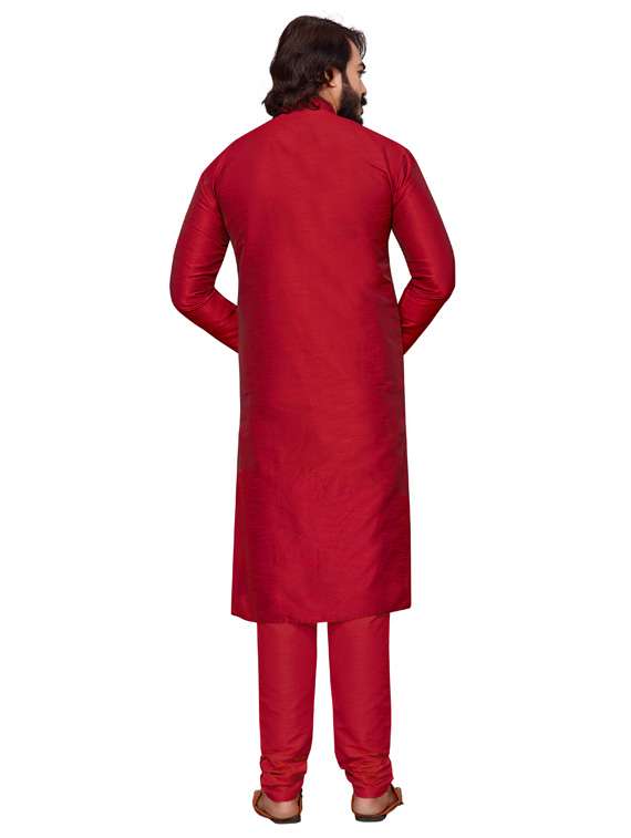 solids cotton kurta pyjama set - 19345576 -  Standard Image - 2