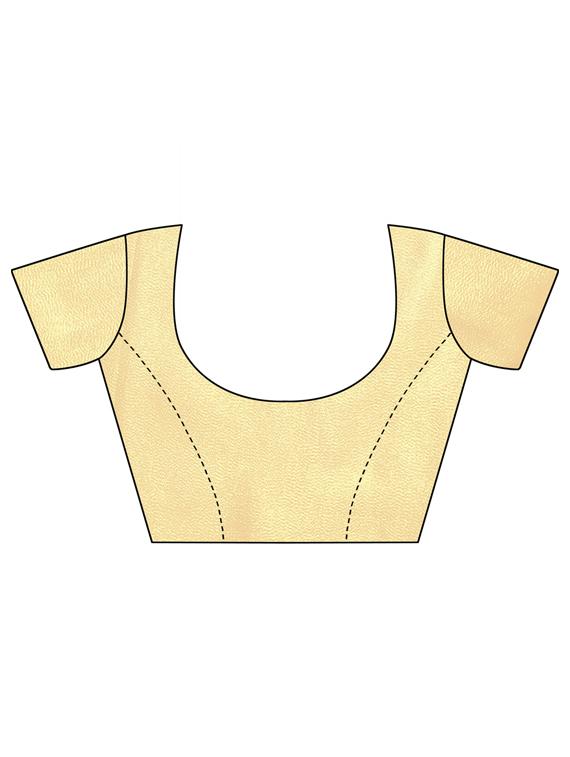 yellow stripes saree with blouse - 19345705 - Standard Image - 2