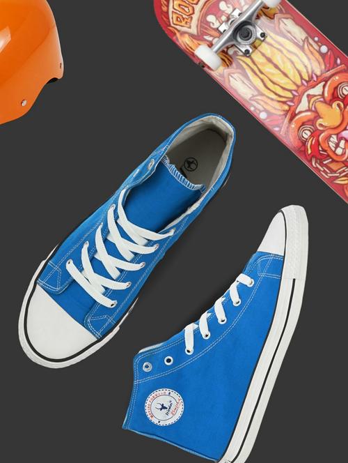 men solid lace up sneaker - 19349130 - Standard Image - 0