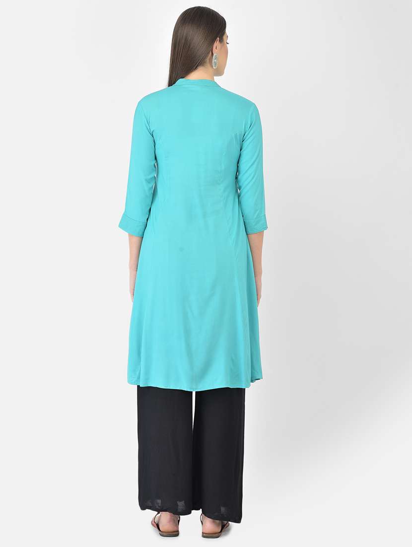 women's front slit kurta - 19349288 -  Standard Image - 2