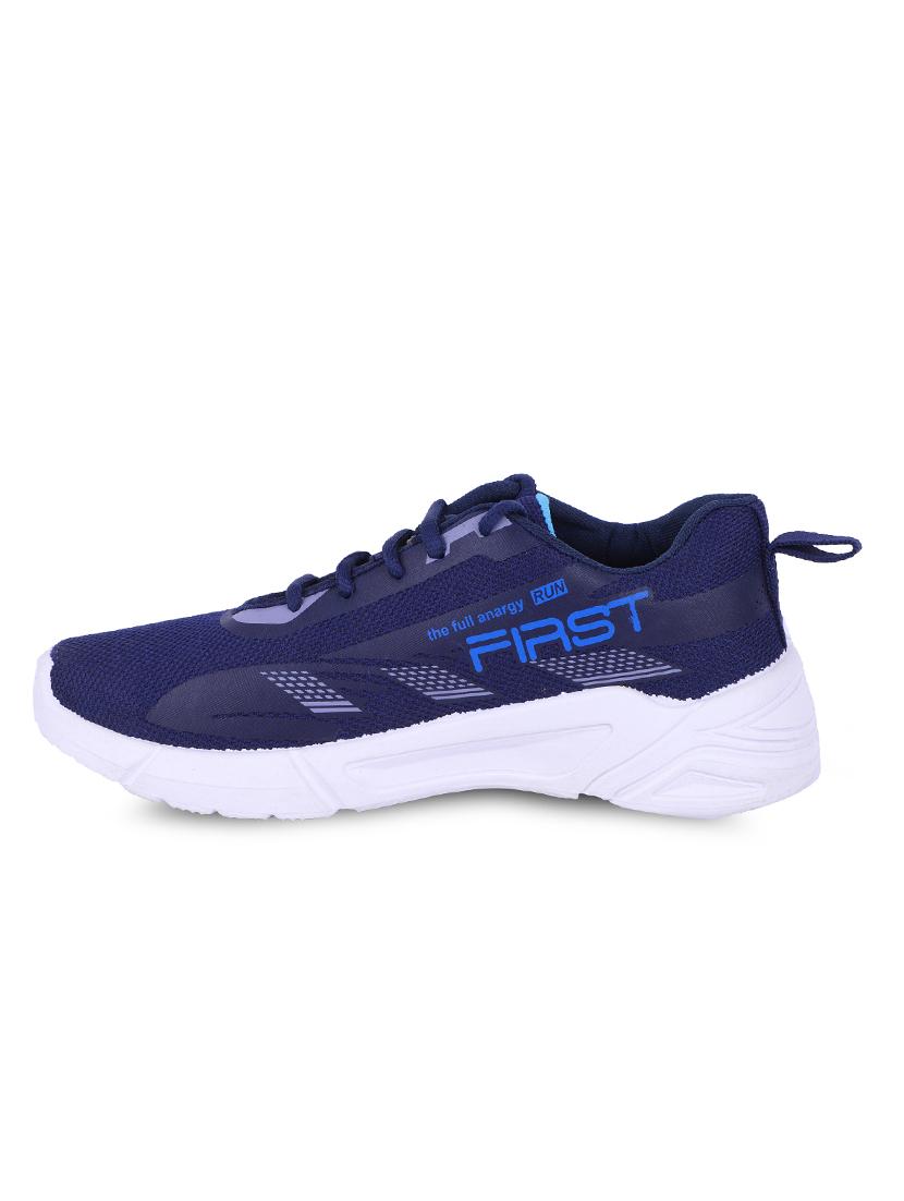 navy mesh sport shoes - 19349413 - Standard Image - 2