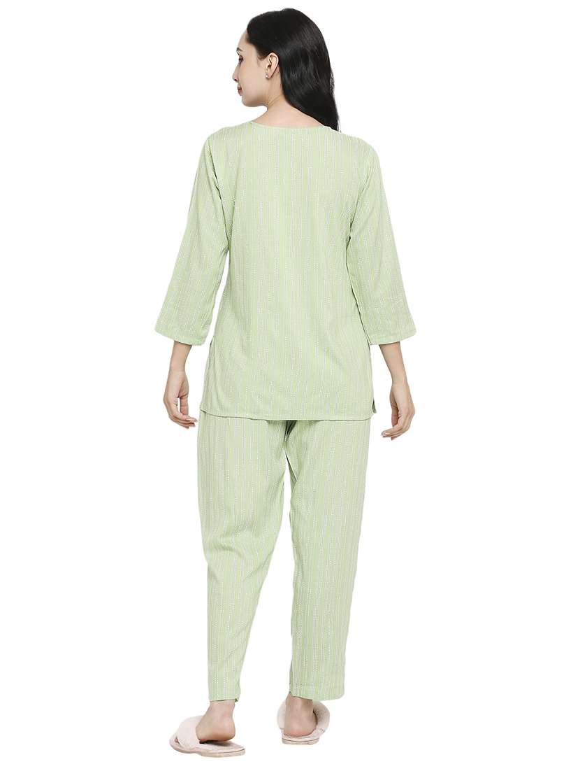 women printed night suit set - 19349774 -  Standard Image - 2