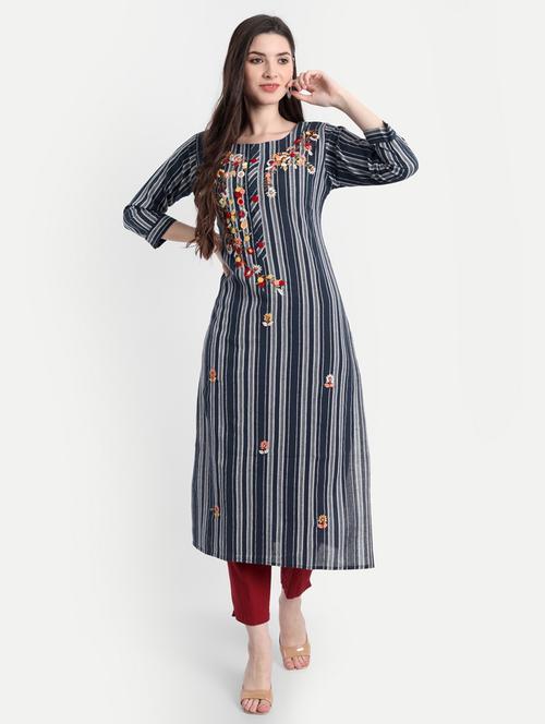 women's a-line kurta - 19350383 - Standard Image - 0