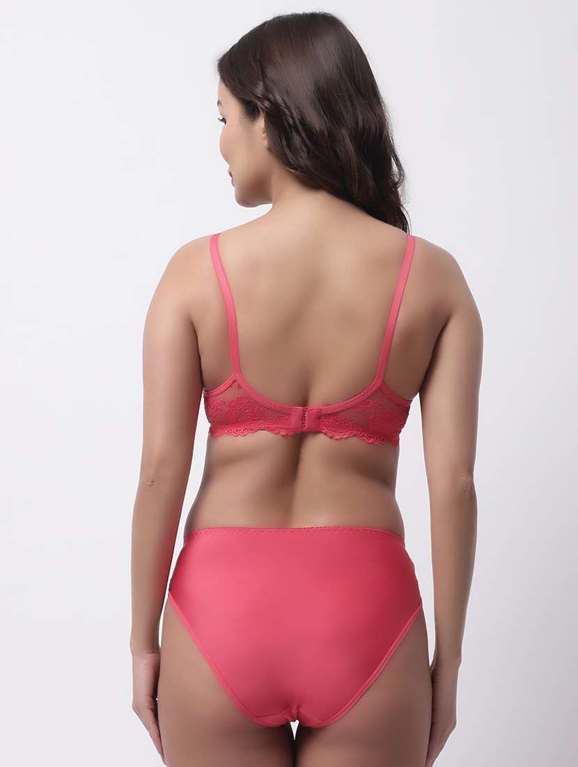 set of 2 lace detailed bras and panty set - 19351294 -  Standard Image - 2