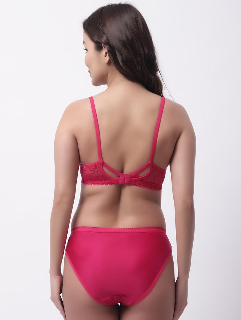 set of 2 lace detailed bras and panty set - 19351298 - Standard Image - 2
