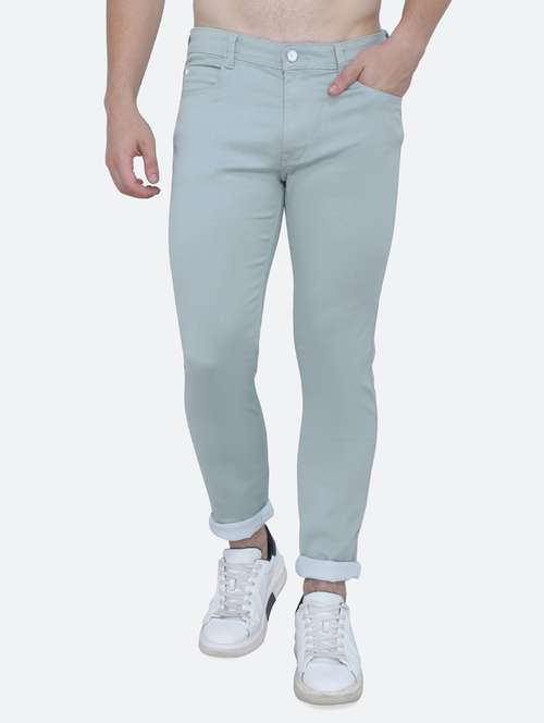 mens slim fit plain jeans - 19351943 -  Standard Image - 0