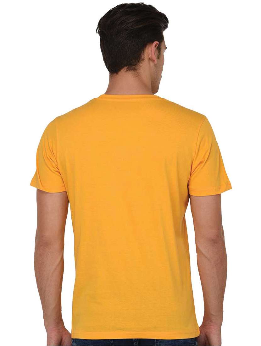 yellow printed regular t-shirt - 19353156 -  Standard Image - 2