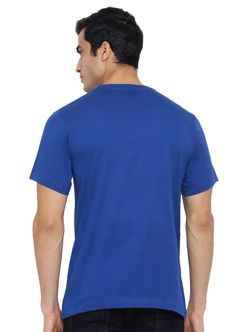 men front print short sleeve t-shirt - 19353202 -  Standard Image - 2