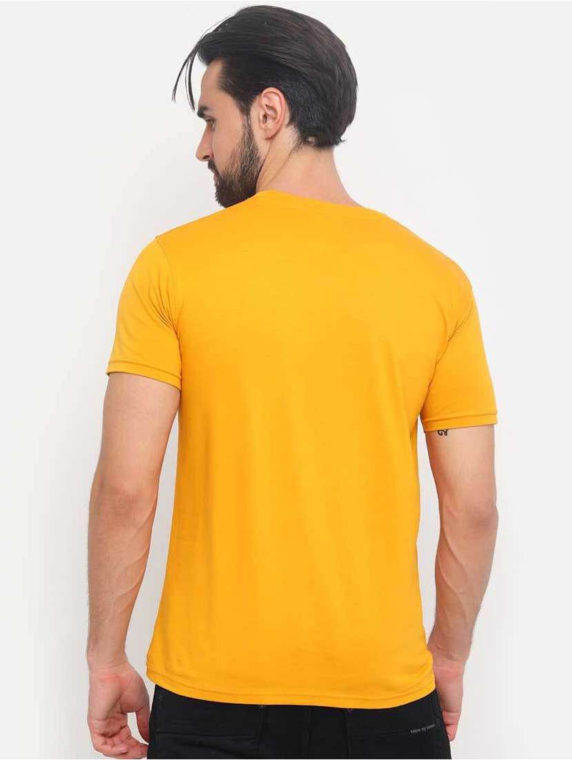 men typographic printed round neck t-shirt - 19353258 -  Standard Image - 2