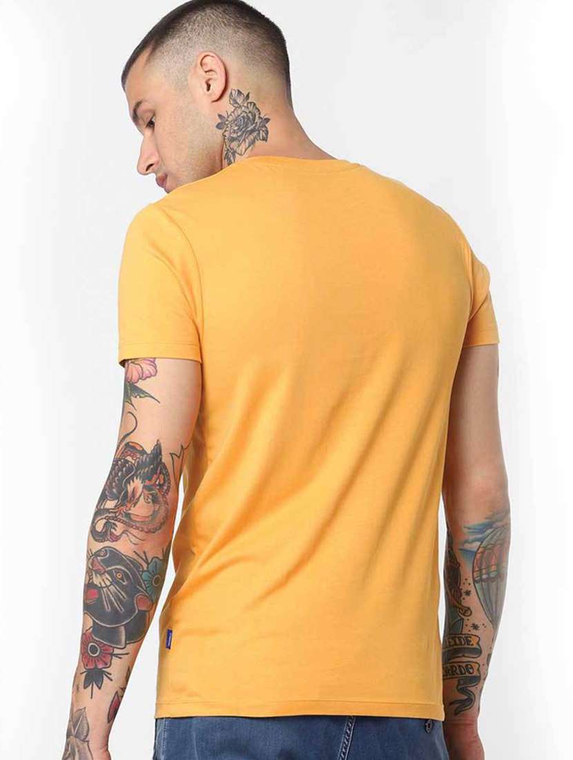 men typographic printed round neck t-shirt - 19353322 -  Standard Image - 2